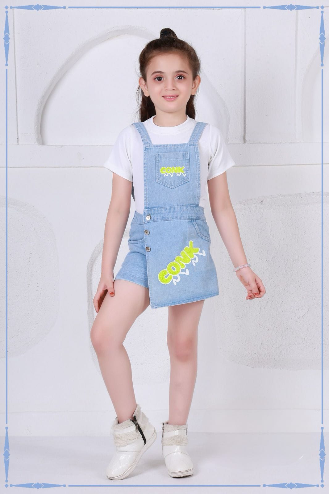 Denim Dungarees Dungaree Dress For 12 Year Girl HOT Baby Girl