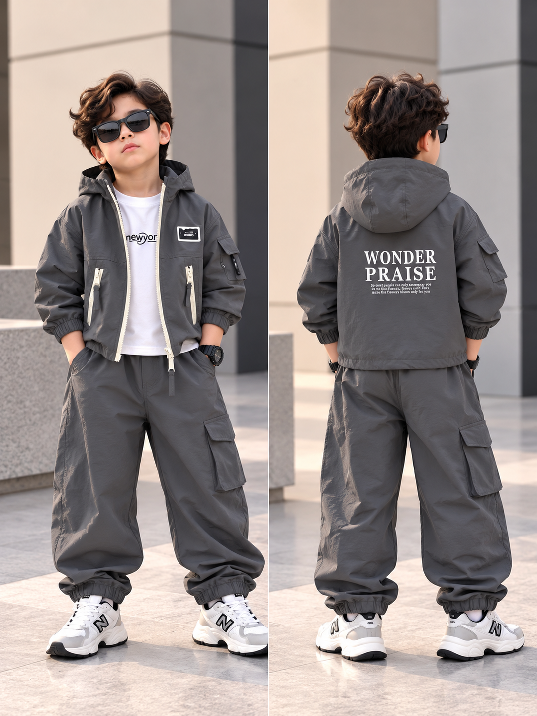 Boys Imported 3 Piece Cord Set [BT-M-0146] [1 - 5 Years ]