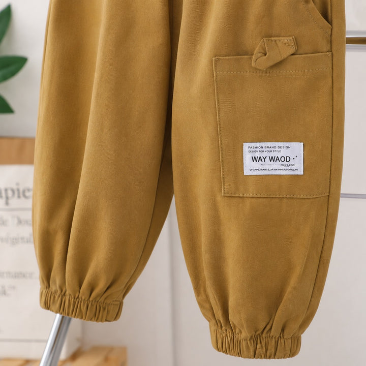 Boys Imported Cream Cord Set [BT -5148] [1-6 Years]
