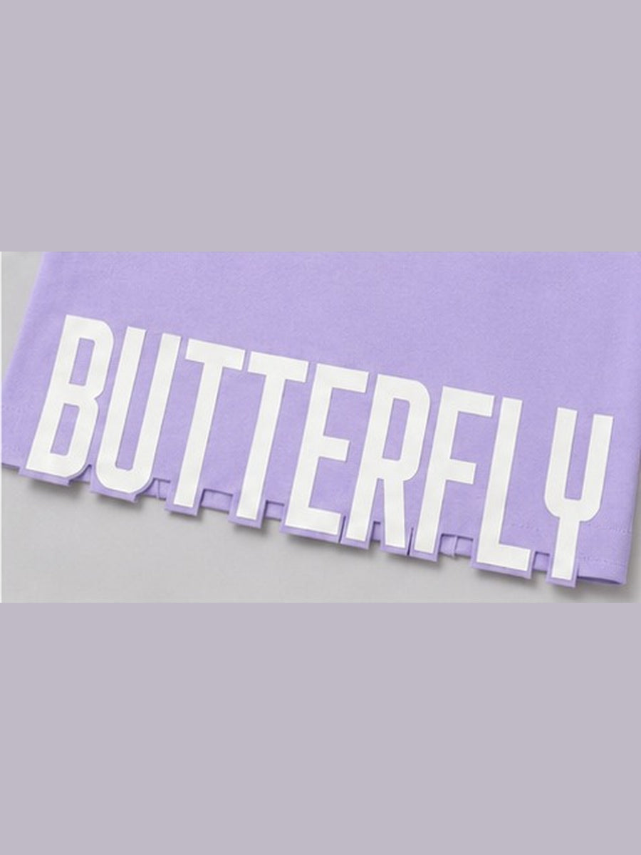 Girls Lavender Butterfly Co-ord Set [GCS-1E-5647] (4-12 Years)