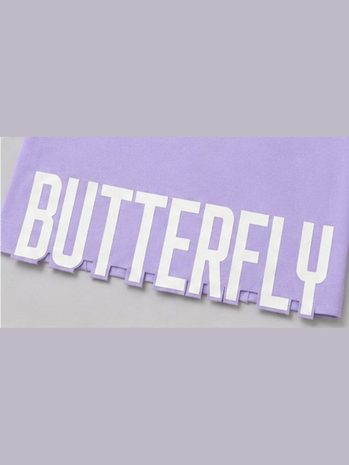 Girls Lavender Butterfly Co-ord Set [GCS-1E-5647] (4-12 Years)