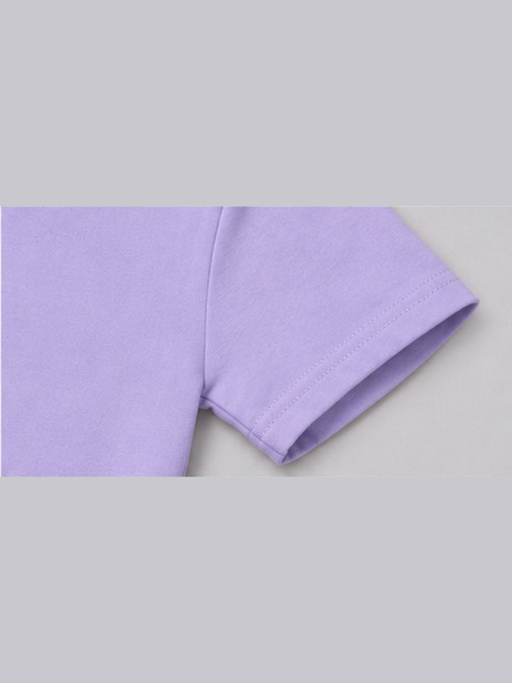 Girls Lavender Butterfly Co-ord Set [GCS-1E-5647] (4-12 Years)