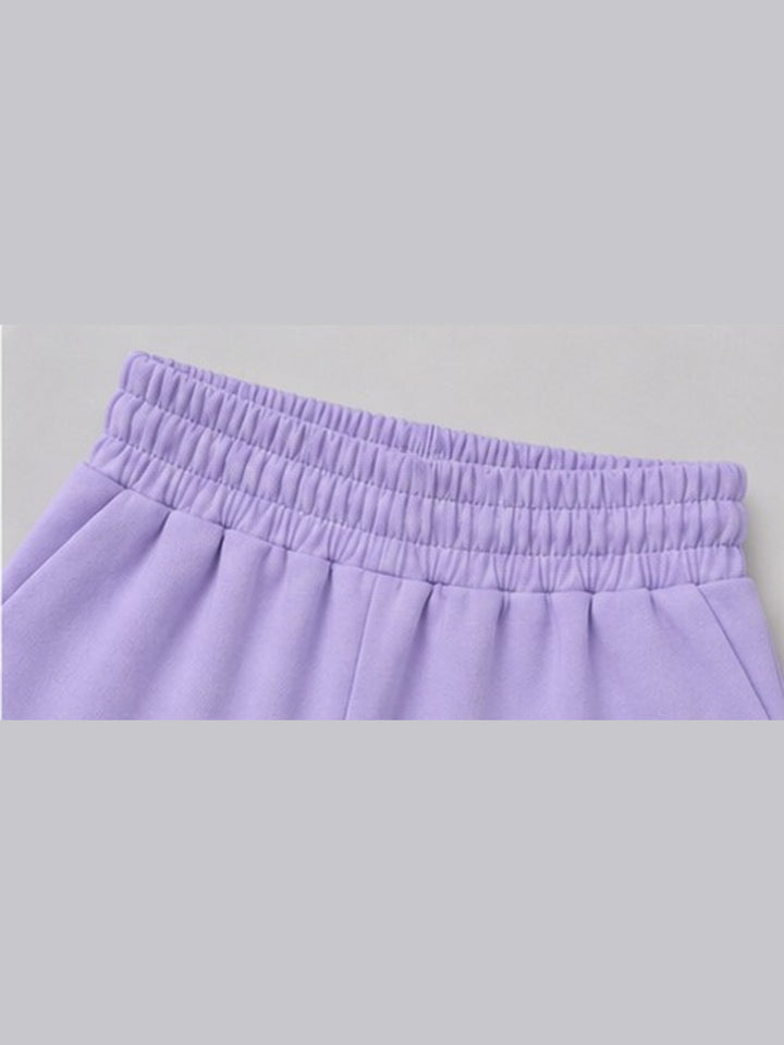 Girls Lavender Butterfly Co-ord Set [GCS-1E-5647] (4-12 Years)