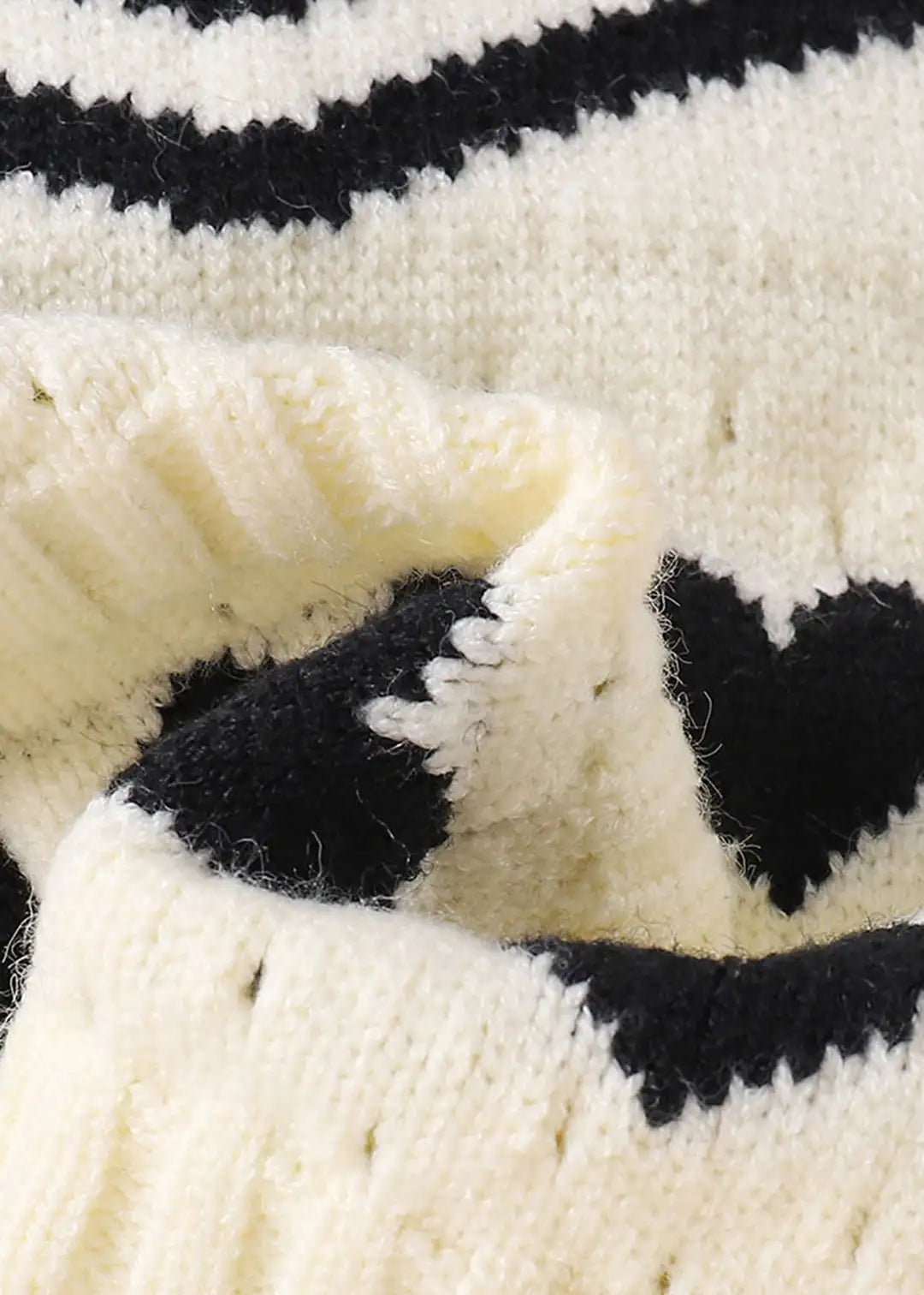 Girls Korean Knitted Winter Co-Ord Set [GCS-6340](1-6 Years)