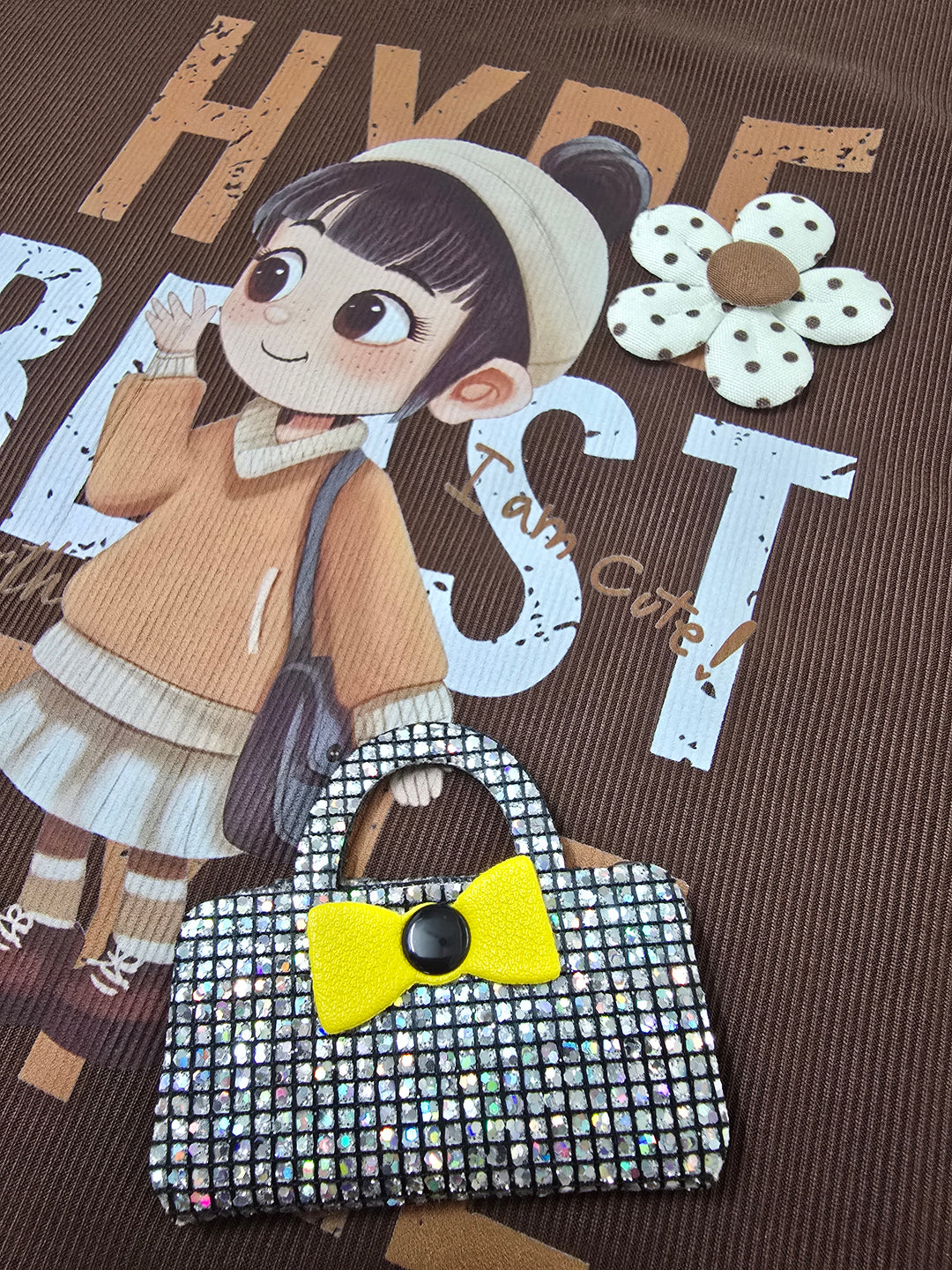 Girl's Brown Co-Ord Set  [GCS-7311] (4-12 Years)