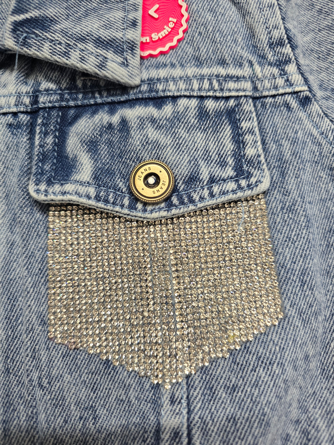 Girls Designer Denim Dress [GD-6679 ] (4-13 Years)