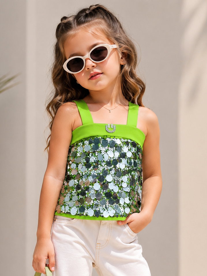 Girl’s Partywear Top (Only Top) [GT-788] (4-12Years)