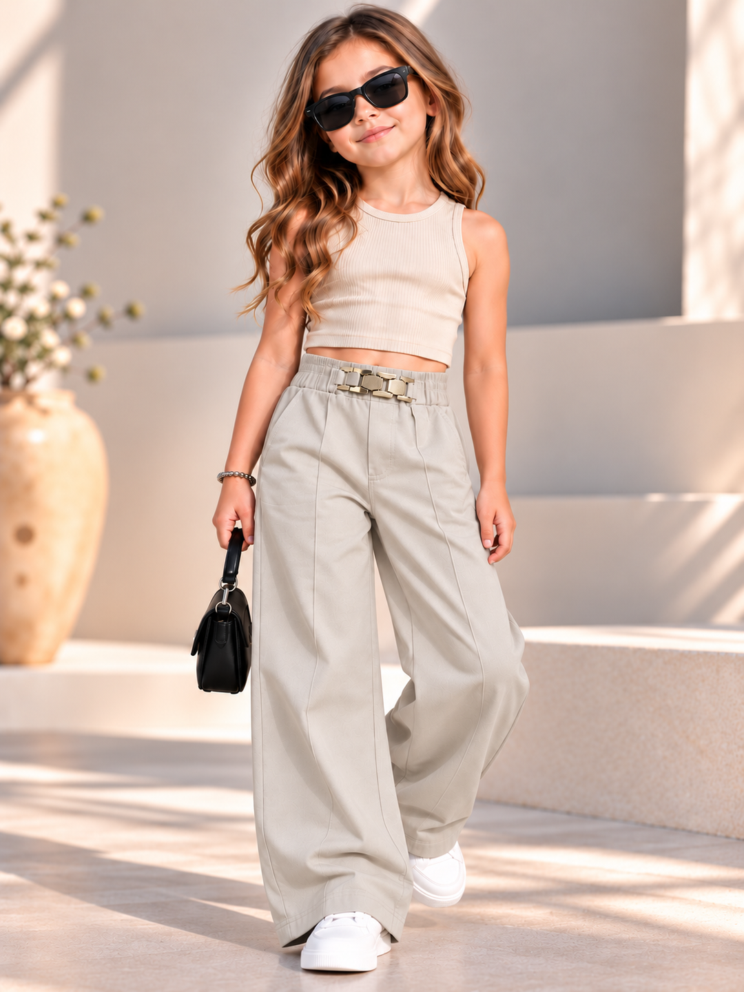 Girls Korean Pant [ONLY PANT] [GJ-1D-4553] (3-11Years)