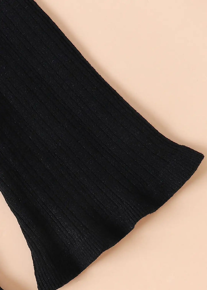 Girls Korean Knitted Winter Co-Ord Set [GCS-6340](1-6 Years)