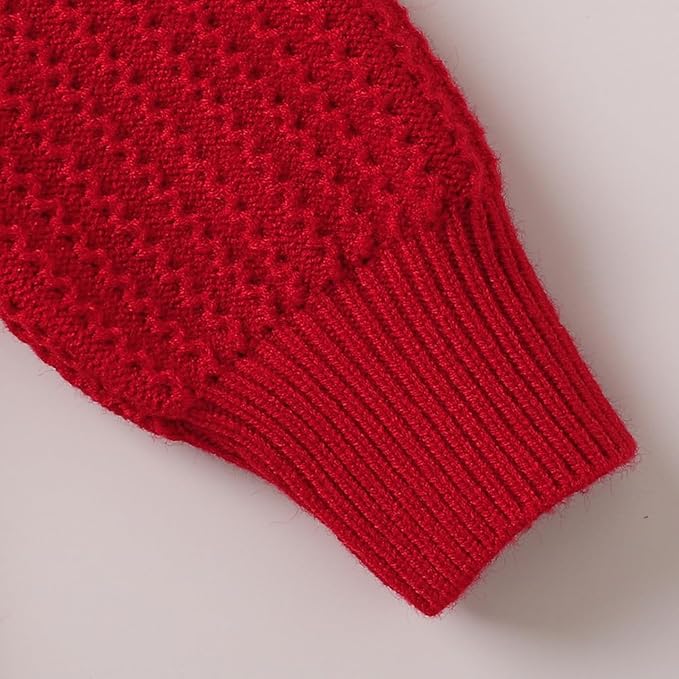 Girls Korean Knitted Winter Dress [GF-6351] (1 - 6Years)