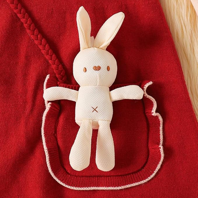 Girls Korean Knitted Winter Dress Teddy [GF-6320] (2 - 6Years)