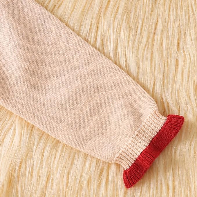 Girls Korean Knitted Winter Dress Teddy [GF-6320] (2 - 6Years)