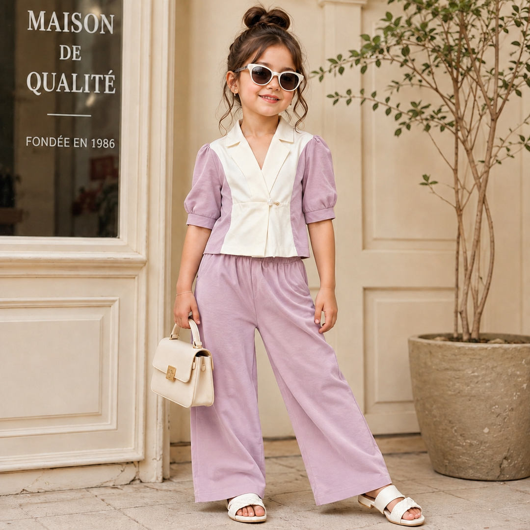 Girls Partywear Co-Ord Set [GCS-6H-8753] (4-12 Years)