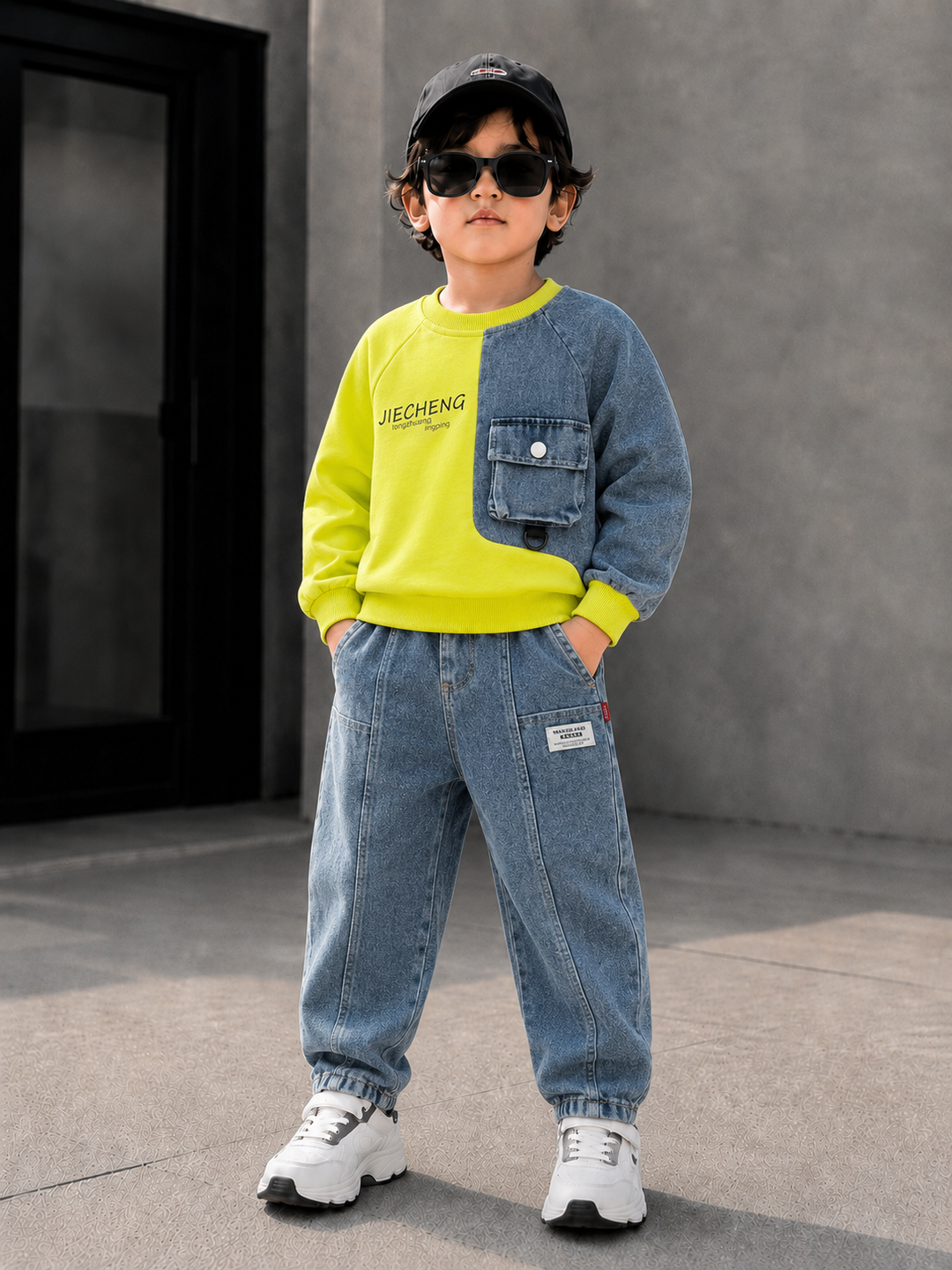 Boys Imported 2 Piece Cord Set [BT-L-1982] [1 - 5Years]