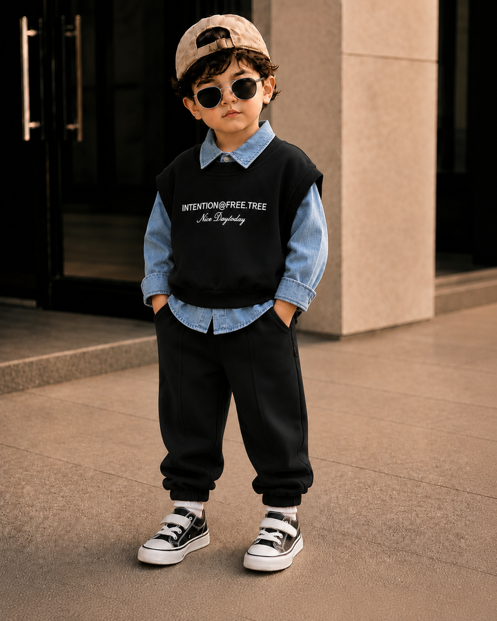 Boys 3 Piece Imported Cord Set [BT-1C-9231] [1 - 6 Years]