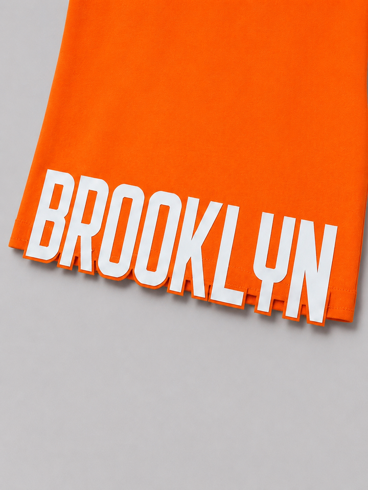 Girls Orange Brooklyn Co-ord Set [GCS-5H-4581] (4-12 Years)
