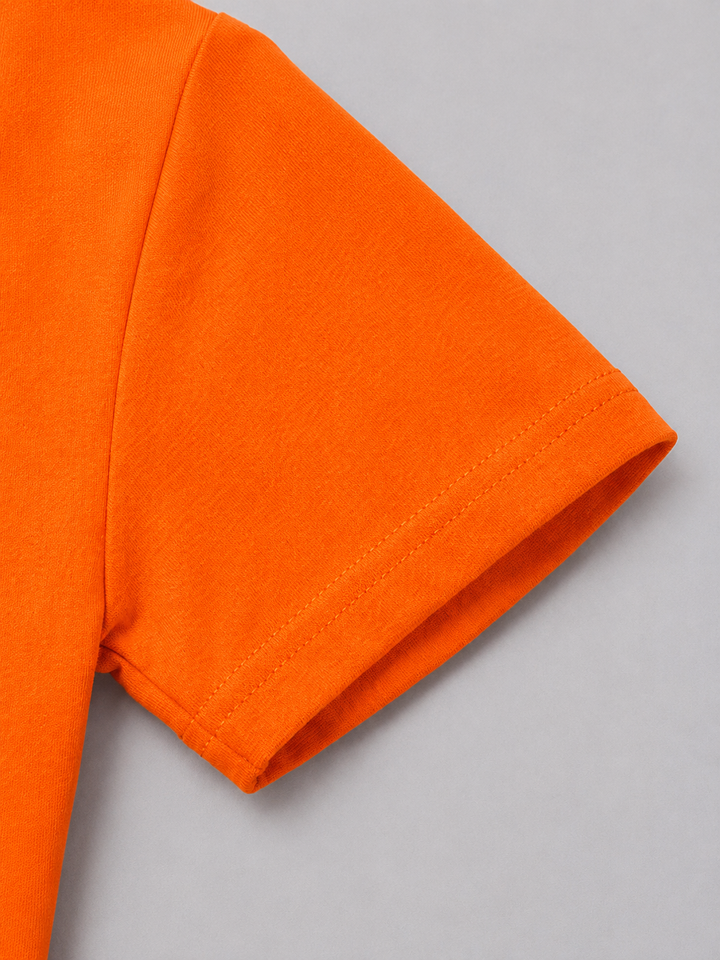 Girls Orange Brooklyn Co-ord Set [GCS-5H-4581] (4-12 Years)
