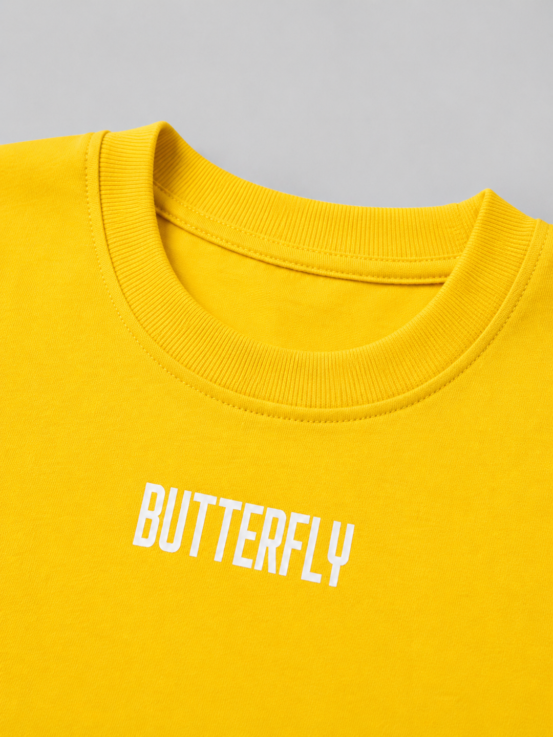 Girls Yellow Butterfly Co-ord Set [GCS-4E-3715] (4-12 Years)