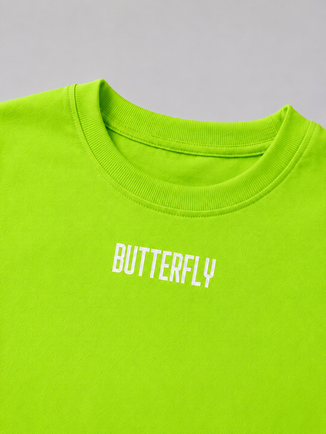 Girls Neon Green Butterfly Co-ord Set [GCS-3E-7152] (4-12 Years)