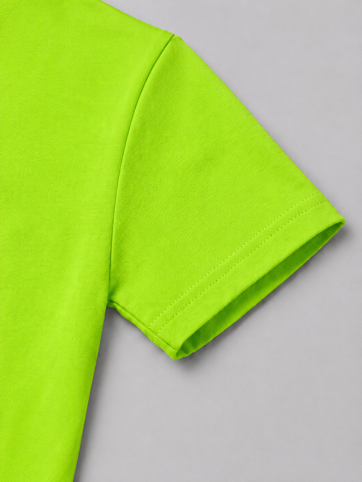 Girls Neon Green Butterfly Co-ord Set [GCS-3E-7152] (4-12 Years)