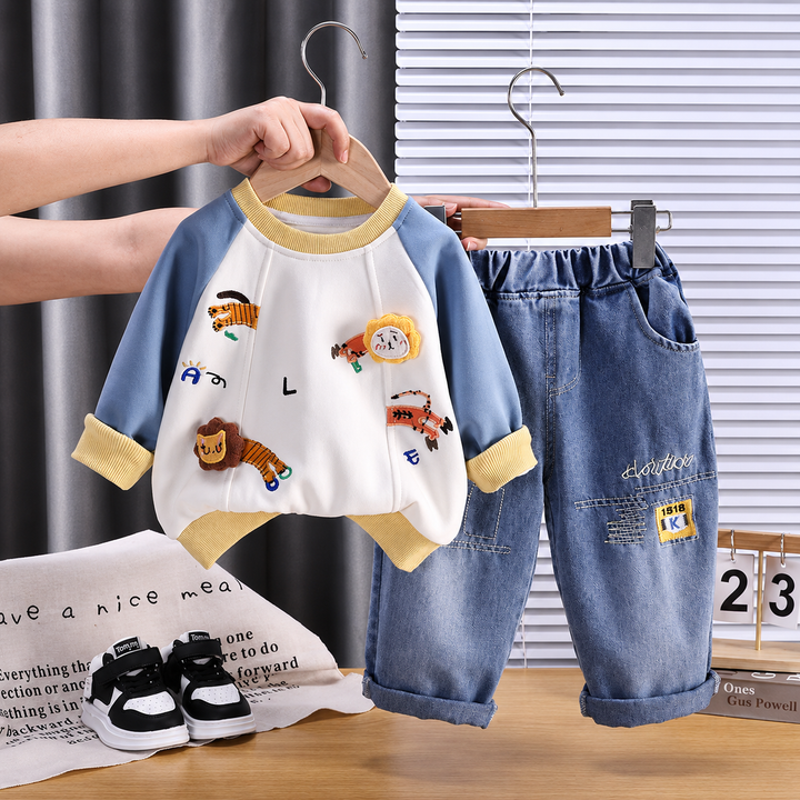 Boys 2 Piece Imported Cord Set [BT-M-1480] [1 - 6 Years]