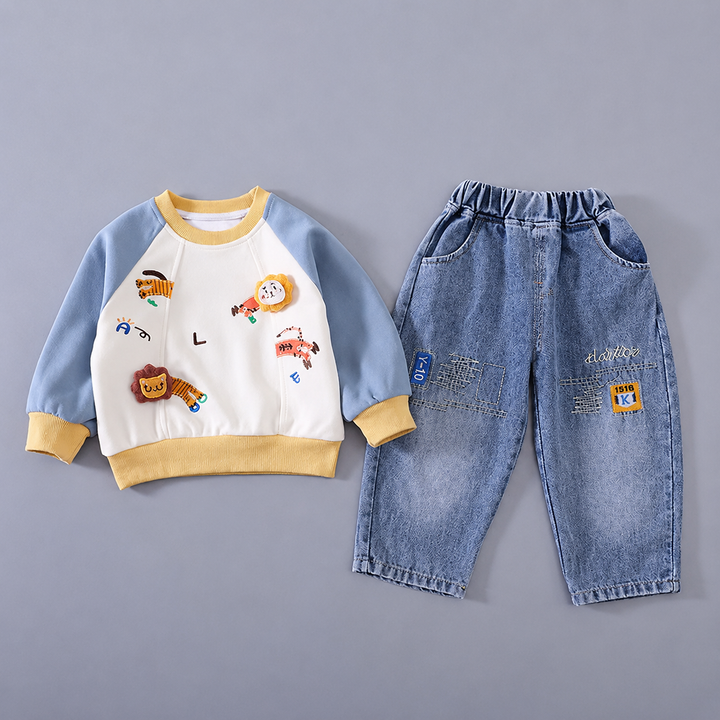 Boys 2 Piece Imported Cord Set [BT-M-1480] [1 - 6 Years]
