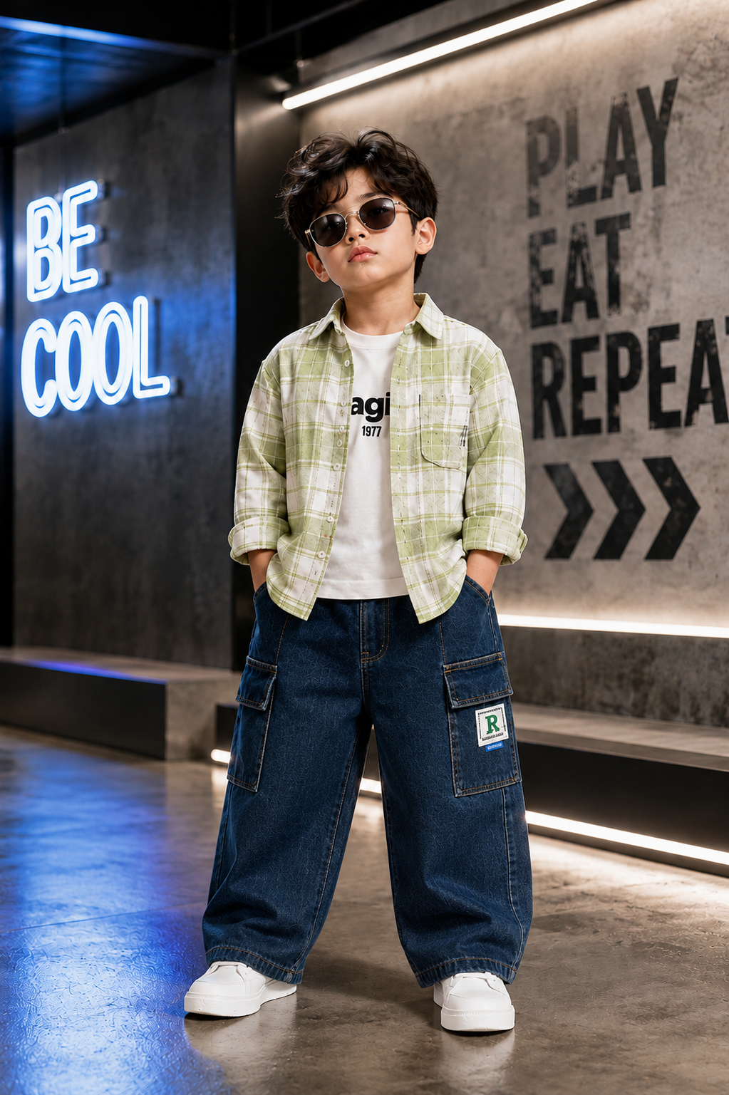 Boys 3 Piece Imported Cord Set [BT-L-5817] [1 - 6 Years]