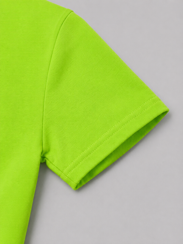 Girls Neon Green Brooklyn Co-ord Set [GCS-4G-5145] (4-12 Years)