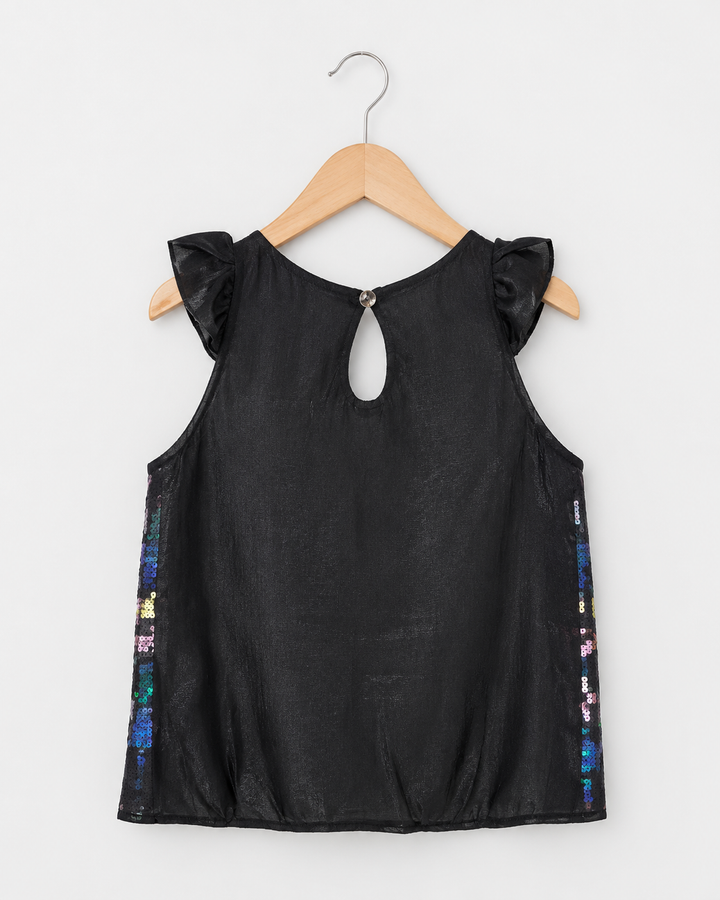 Girls Sleeveless Sequin Partywear Top [GT-1451] [1-8Years]