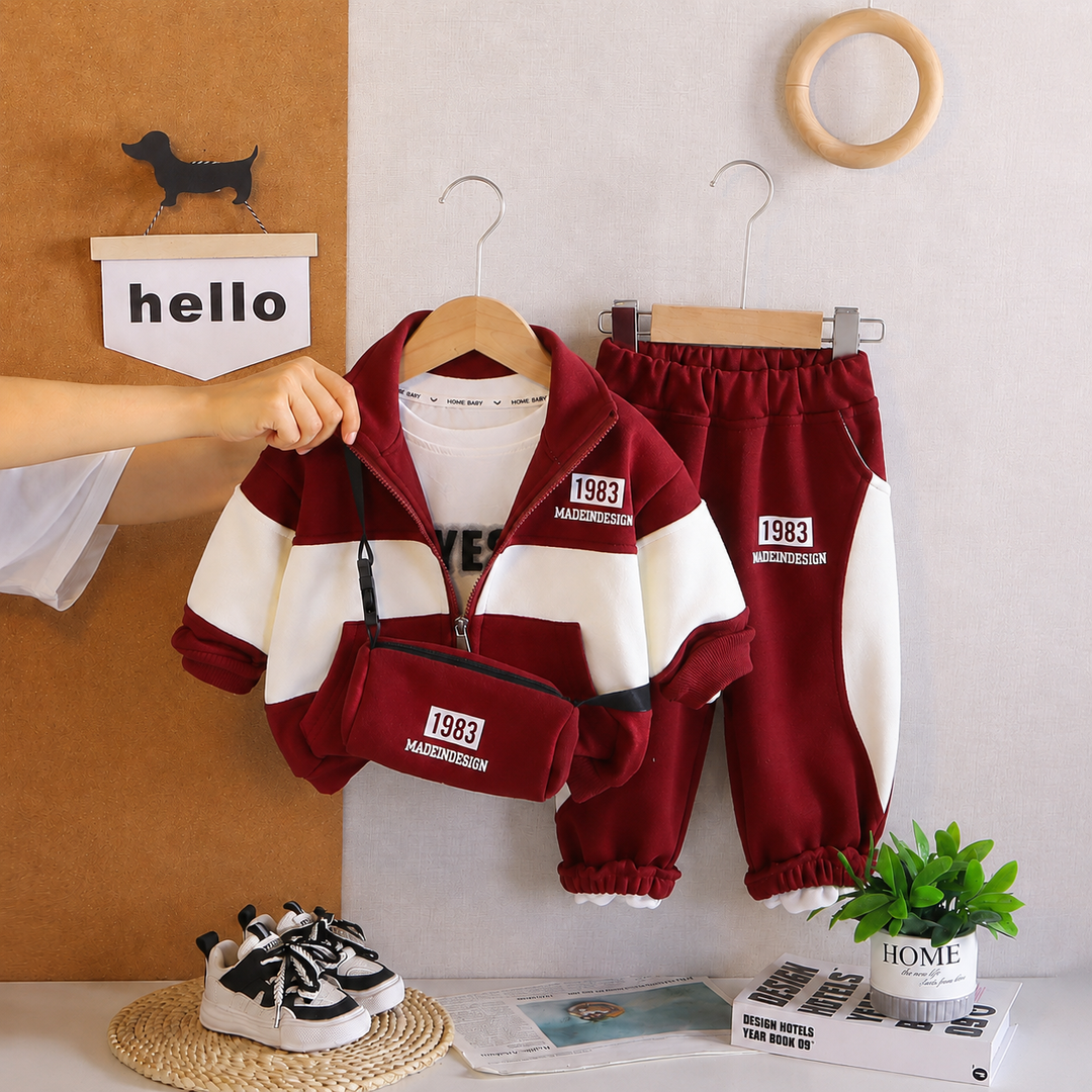 Boys 3 Piece Imported Cord Set [BT-O-7638] [1 - 6 Years]