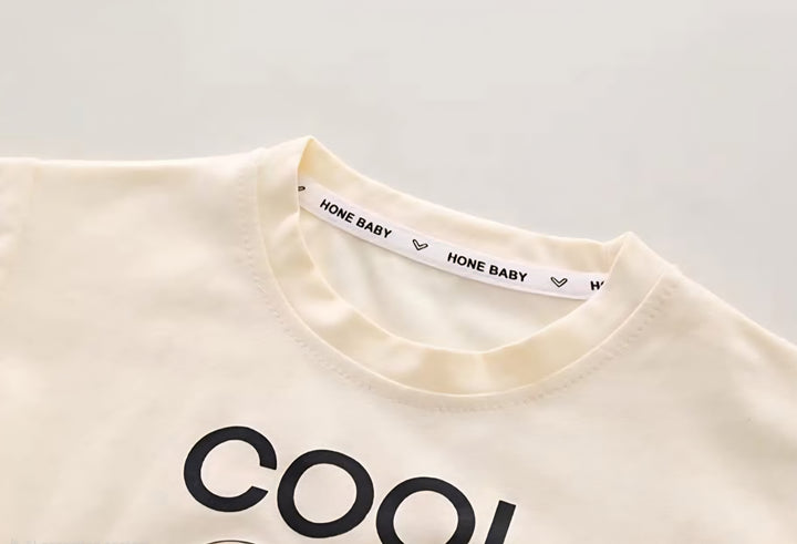 Boys Cream Imported Co-Ord Set [BT -2018] [1-6 Years]