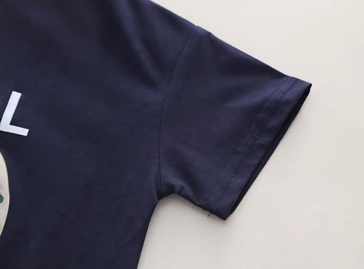 Unisex Navy Imported Cord Set [BT -2019] [1-6 Years]