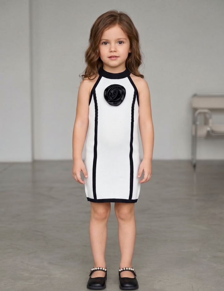 Girls Imported Sleeveless Bodycon Dress [GT-9953] (4-11 Years)