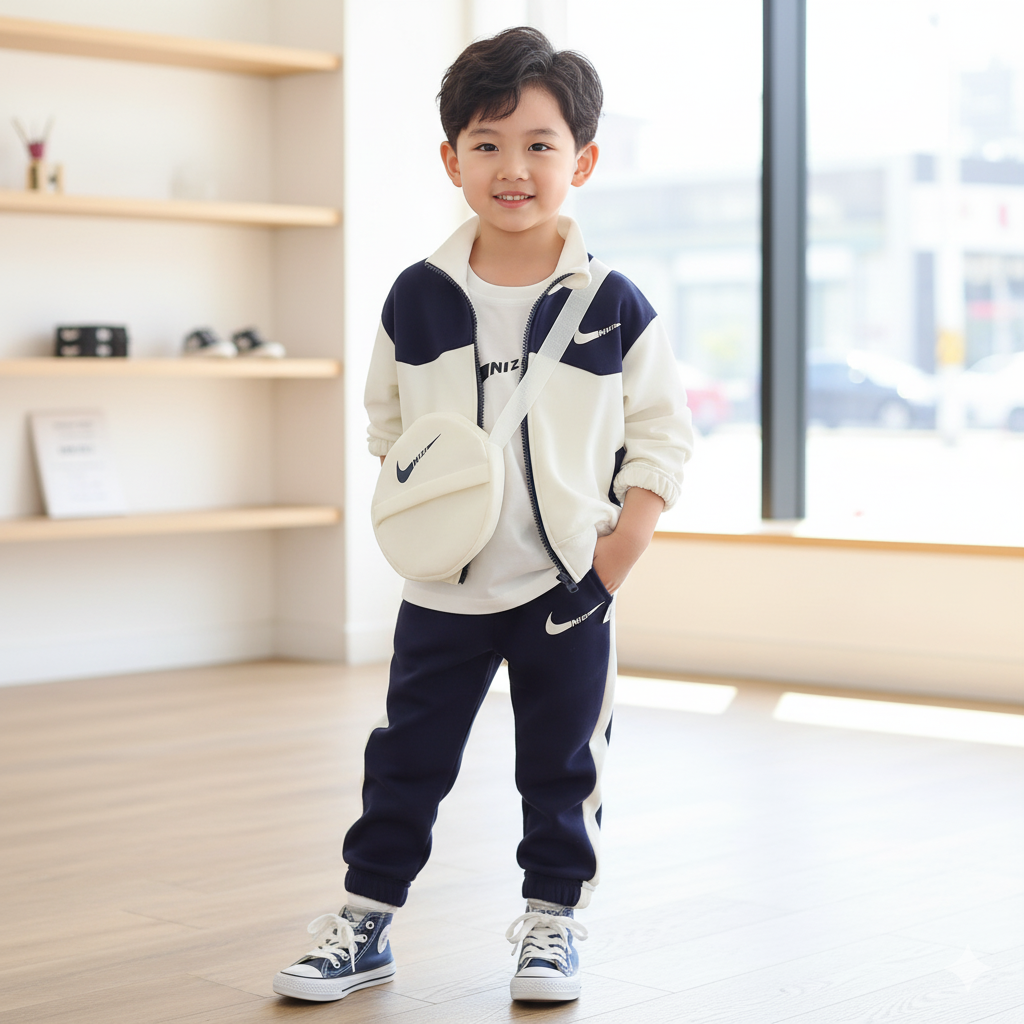 Boys Imported 3 Piece Co-Ord Set [BT-6360] [1 - 6 Years]