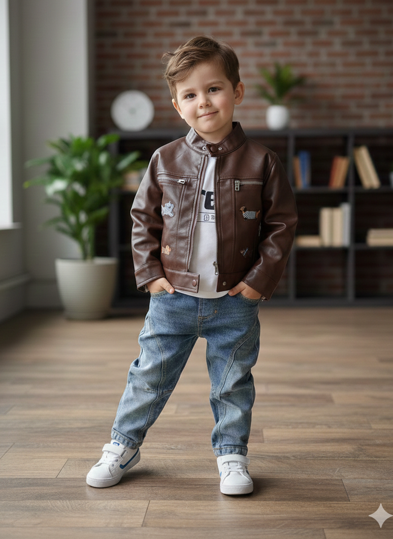 Boys Imported 3 Piece Cord Set [BT-6065] [1 - 5Years]