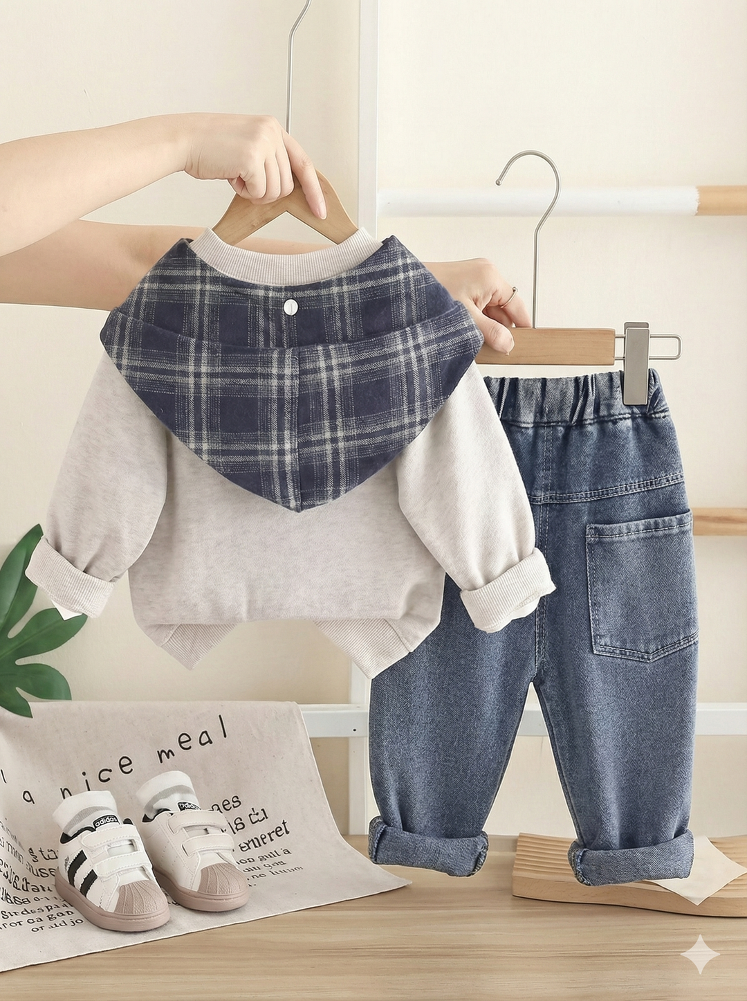 Boys 2 Piece Blue Co-Ord Set [BT-6091] (1-6 Years)