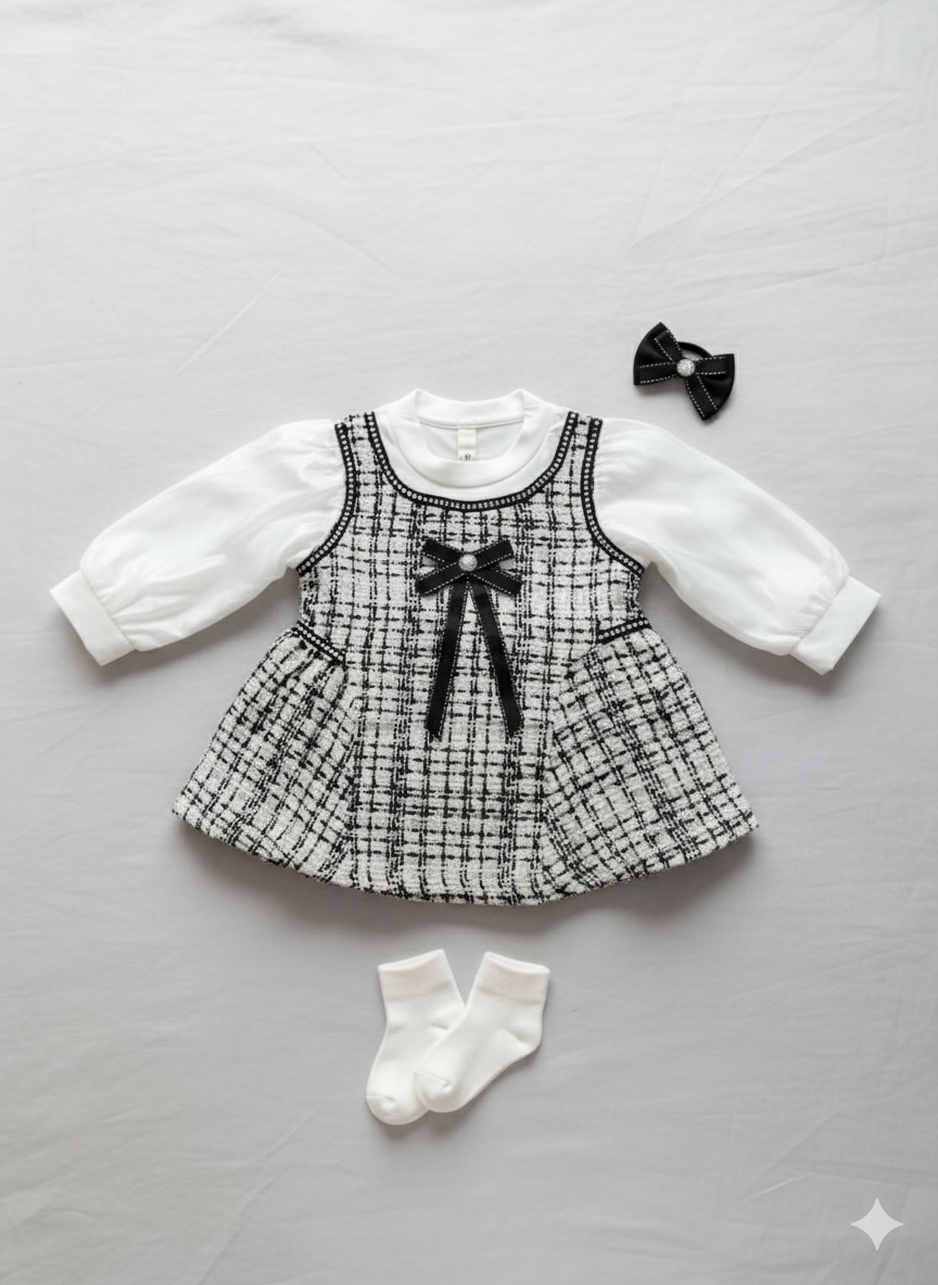 Girls Imported Frock [GF-6652] (9M - 3Years)