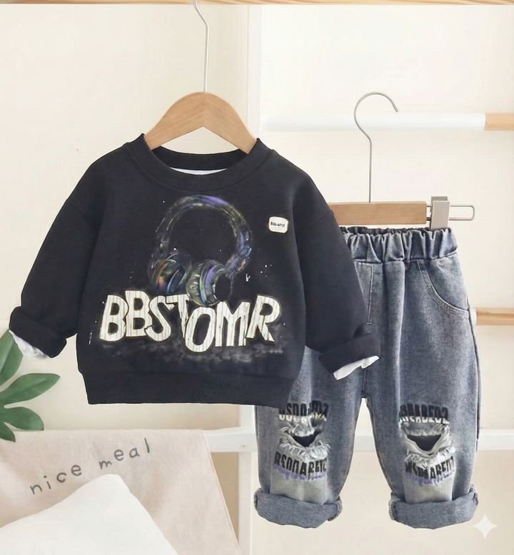 Boys 2 Piece Imported Co-Ord Set [BT-6093] [1 - 5Years]