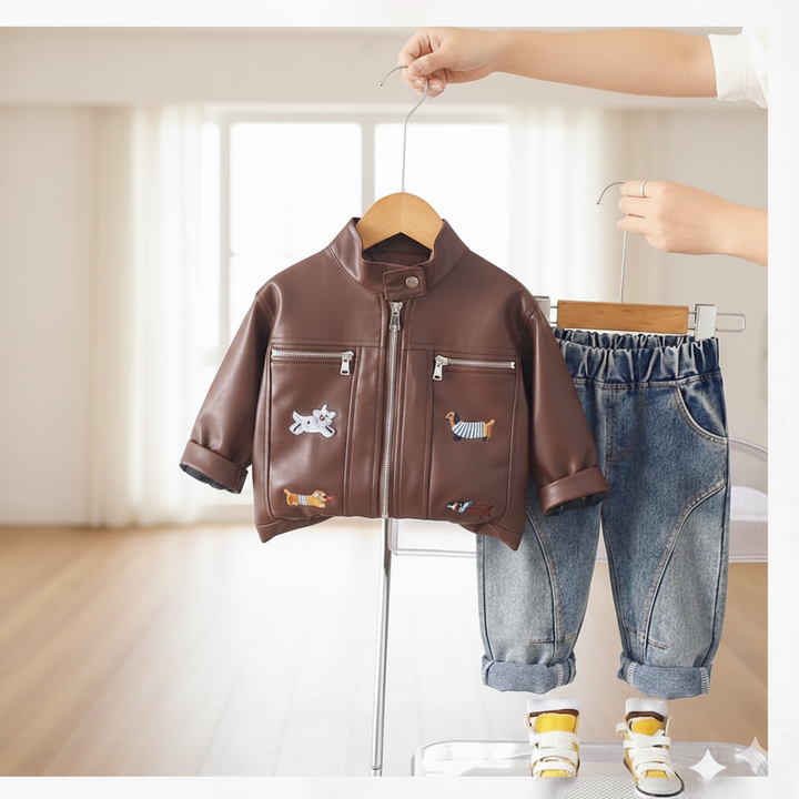 Boys Imported 2 Piece Cord Set [BT-6021] [1 - 6 Years]