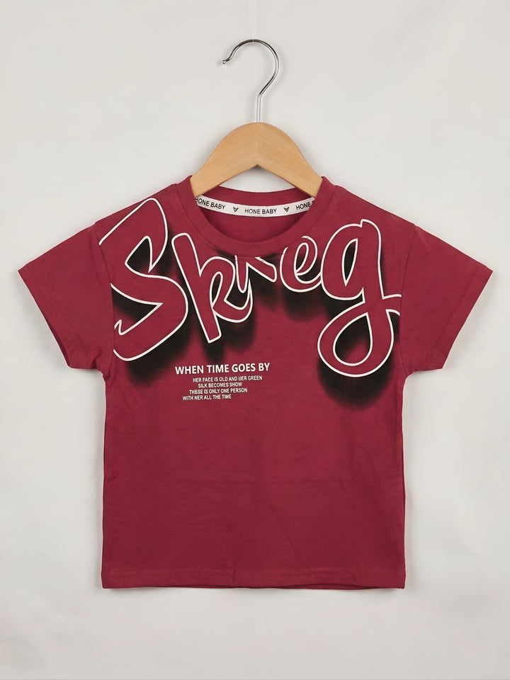 Boys Imported Cotton T-Shirt [BT-236] (9Month -5Years)