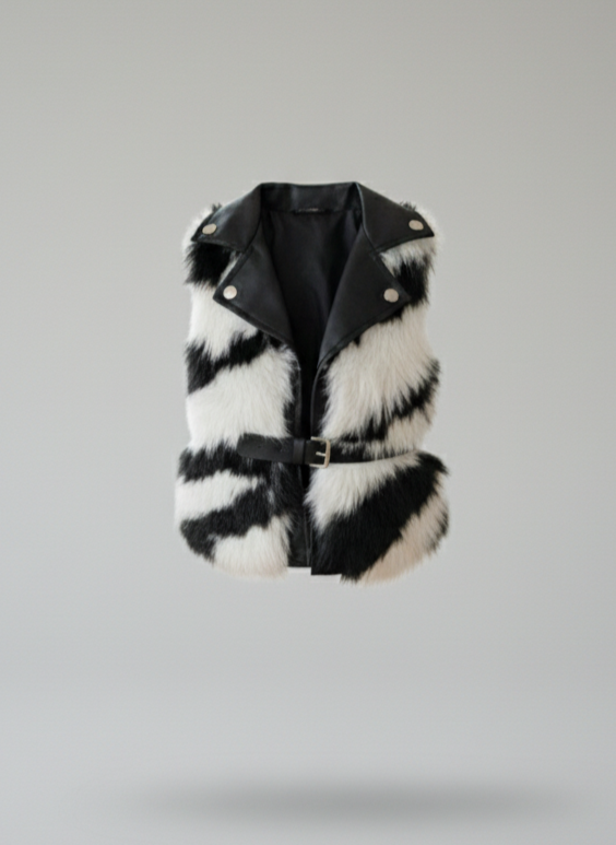 Girls Imported Winter Sleeves Less Jacket (Only Jacket) [GT-156] [ 3-8 Years ]
