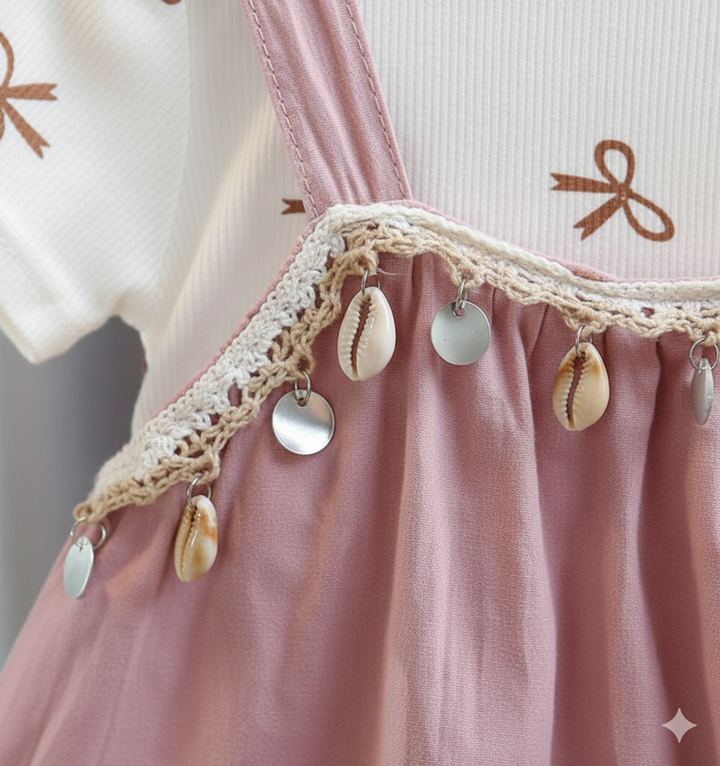 Girls Summer Cotton Frock [GF-6389] (6M - 3 Years)
