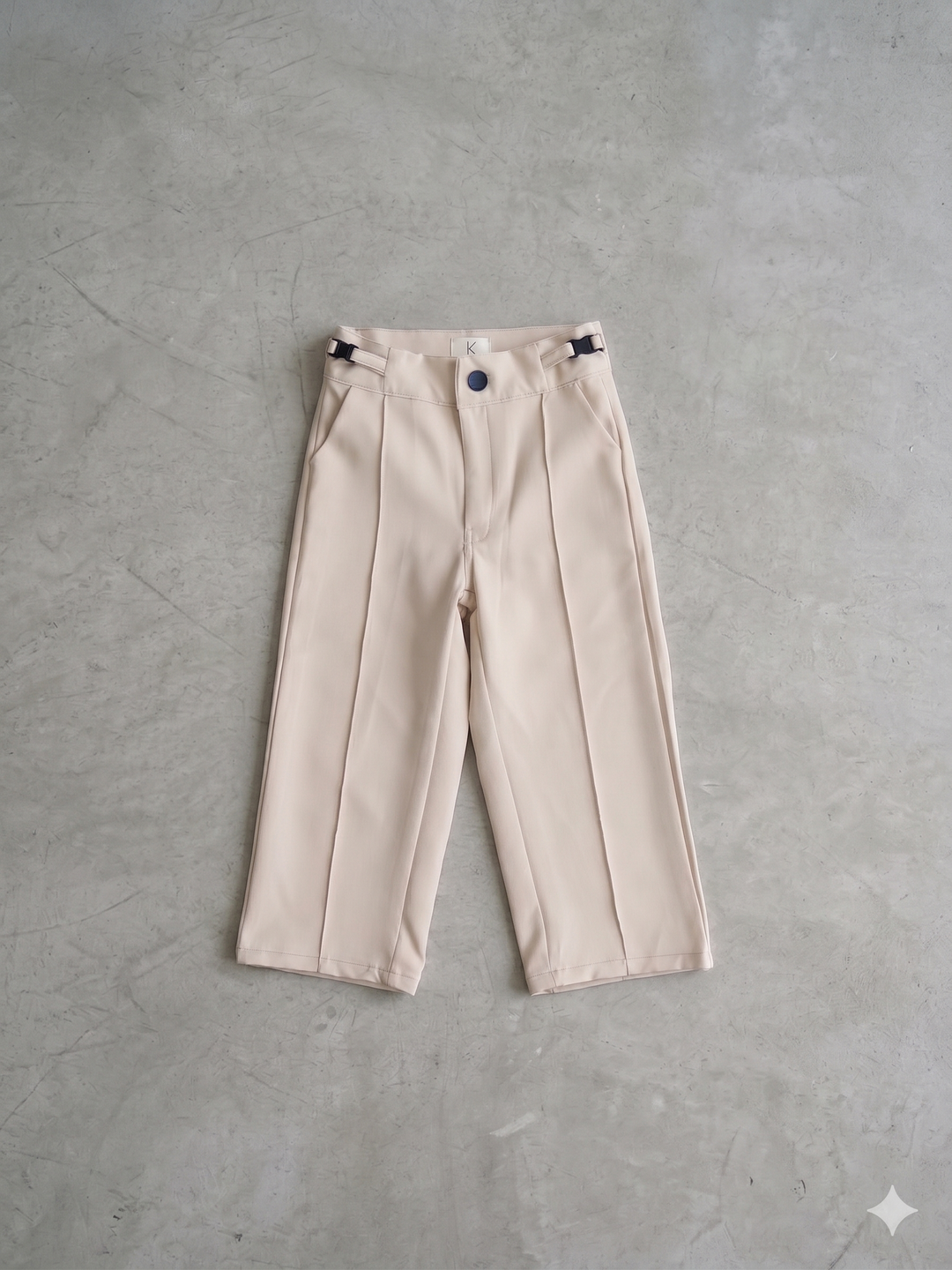 Girls Beige Korean Pant [ONLY PANT] [GJ-1025](4-12Years)