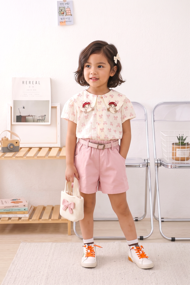 Girl's Imported Pink Co-Ord Set [GCS-4988] (2-7 Years)