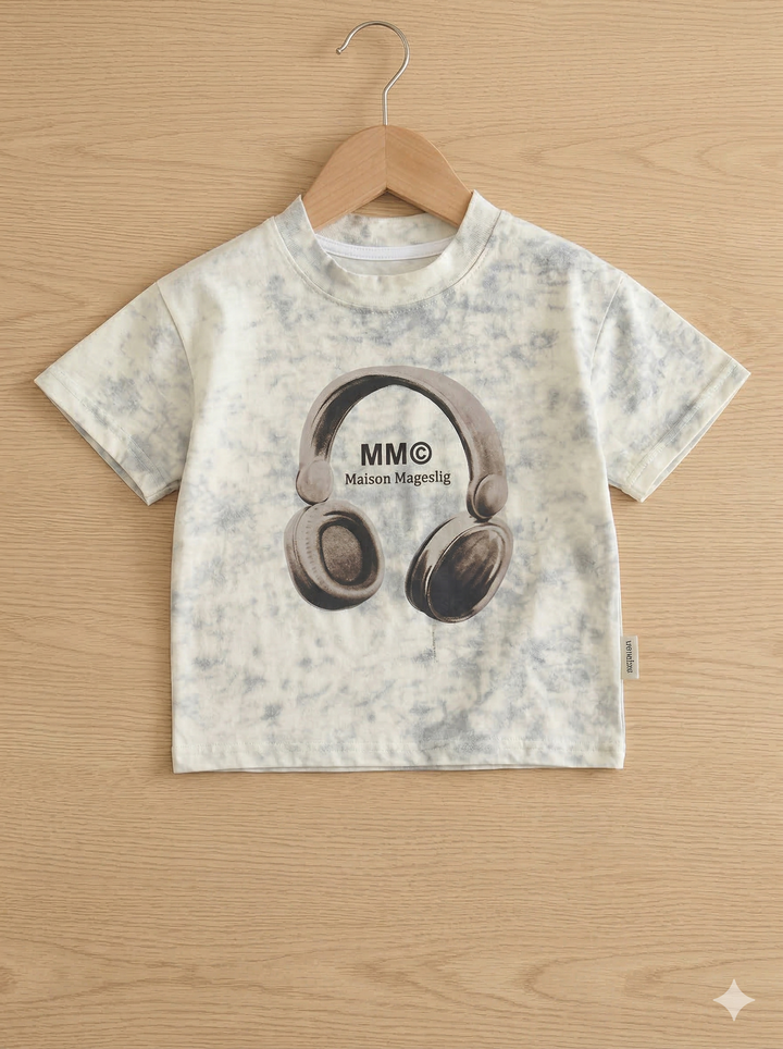 Boys White Imported Cord Set [BT -2048] [1-6 Years]