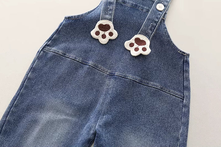 Unisex Impored Green Dungaree [BT-6468] [1 - 5Years]