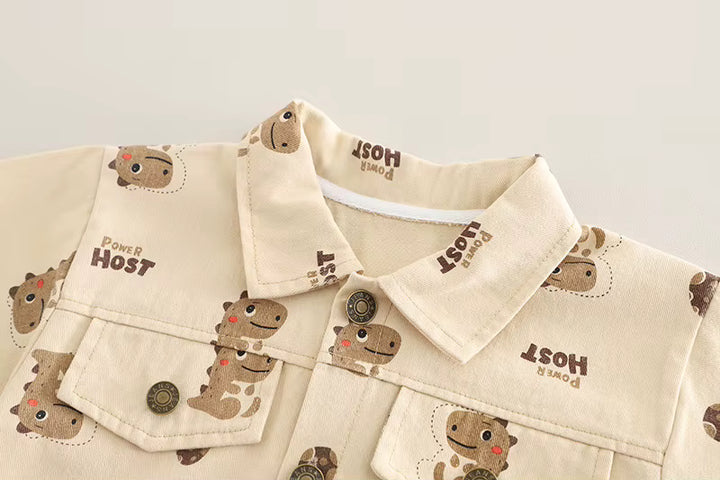 Boys Full Sleeves Impored Co-Ord Set [BT-6418] [1 - 5Years]