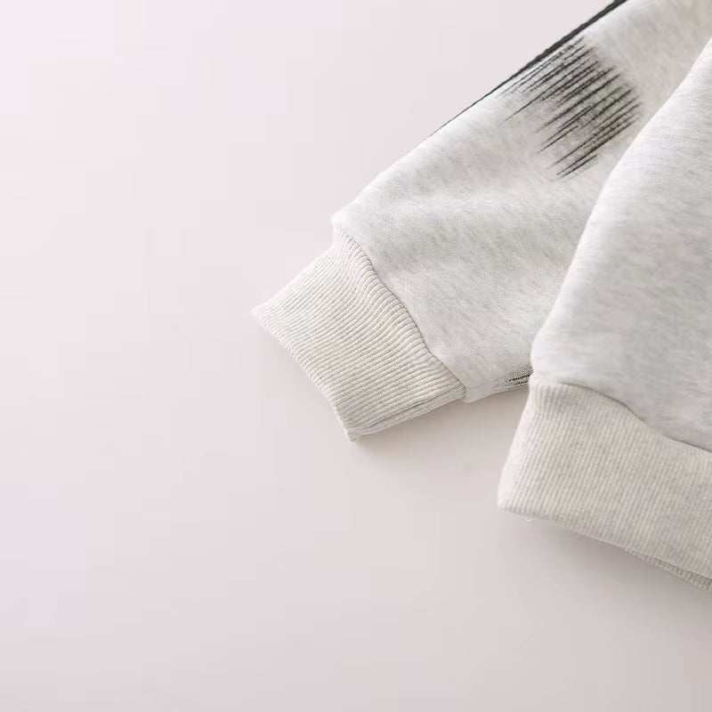 Boys Grey Imported Co-Ord Set [BT-6503] [1 - 5Years]