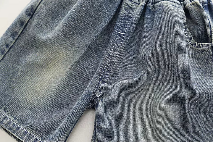 Boys White Imported Co-Ord Set [BT -2050] [1-6 Years]