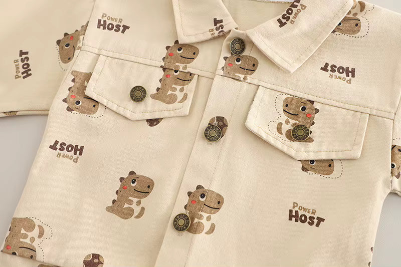 Boys Full Sleeves Impored Co-Ord Set [BT-6418] [1 - 5Years]